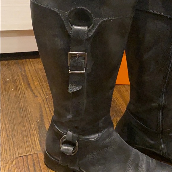 Genuine leather riding boots - Picture 2 of 3